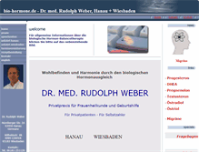 Tablet Screenshot of bio-hormone.de